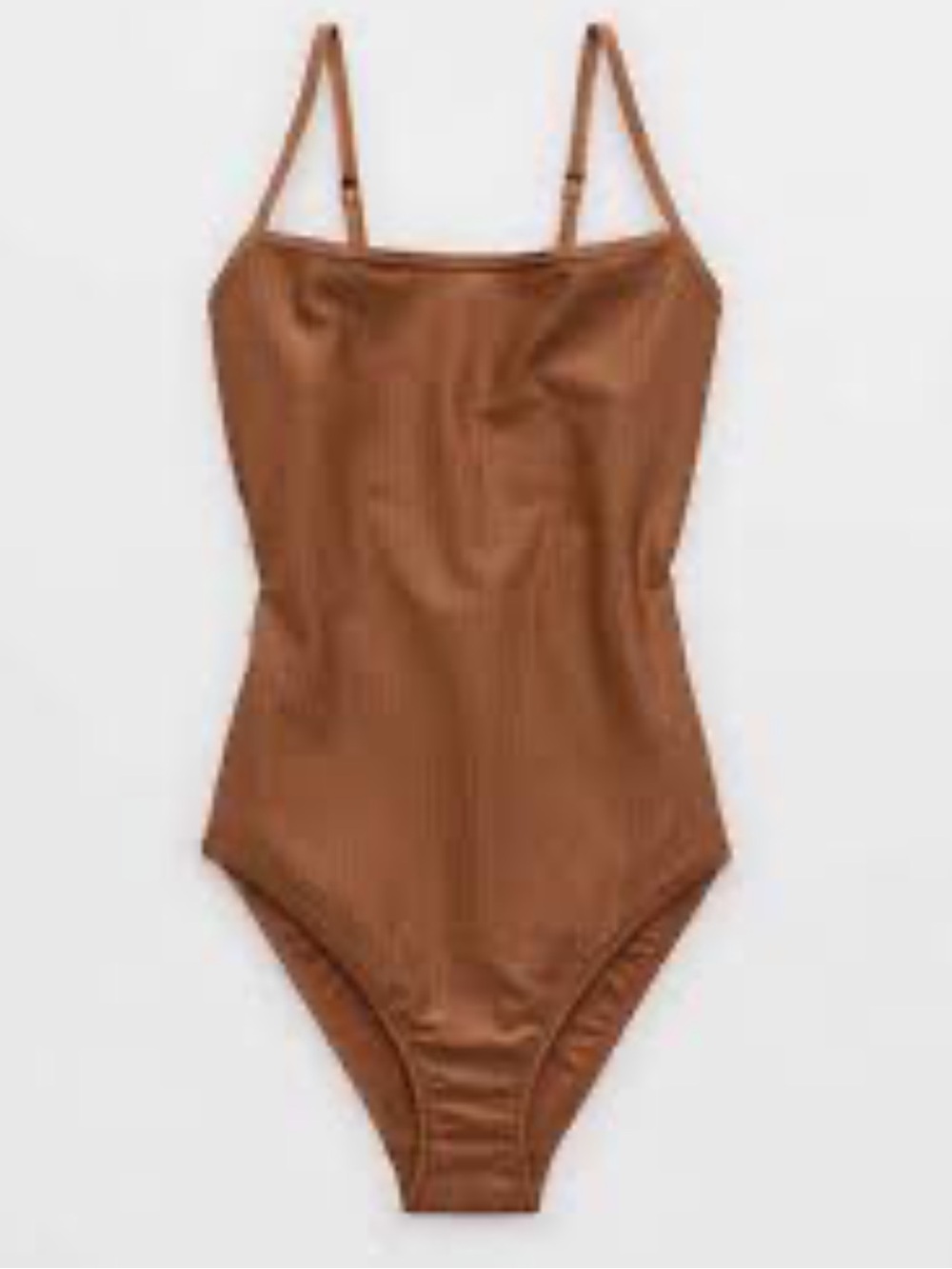 aerie Women’s Shine Scoop Ribbed Swimsuit Size XXL